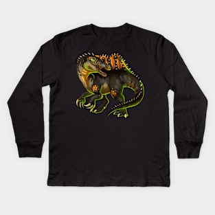 Spinosaurus Kids Long Sleeve T-Shirt